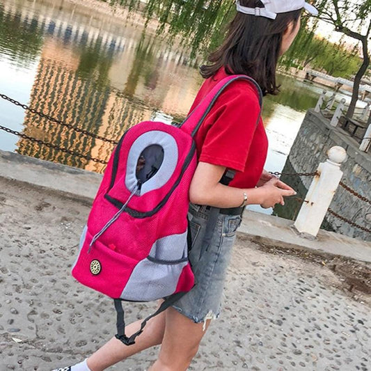 BackpackDog™ - Sac à dos de transport pour animaux de compagnie - Chien Colleux